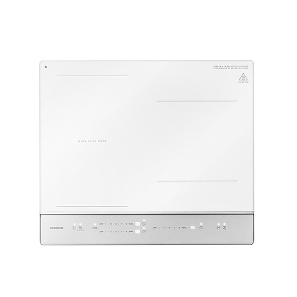 쿠쿠 인덕션 전기레인지 3구 화이트 CIRE301FW (상판교체)