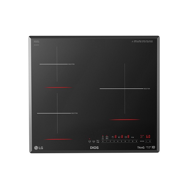 LG DIOS 인덕션 3구 전기레인지 BEI3GQT (자가관리)