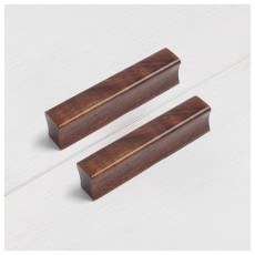 홈앤 나무 가구손잡이 4p세트(64mm) (블랙월넛)