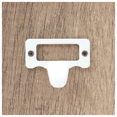 영달철물 가구 명찰손잡이 10p세트(화이트)