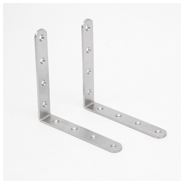 영달철물 스텐꺽쇠 코너철 2p세트(150x150mm)