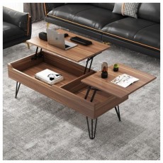 리프트업 소파 테이블 (120cm) (브라운)