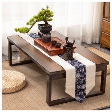 필우드 접이식 좌식 테이블 D3 (70cm) (월넛)